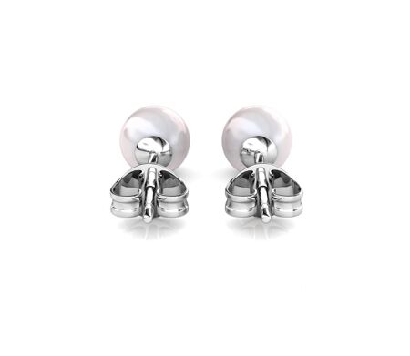 Boucles d'oreilles Full Moon Pearl - Perle d’imitation