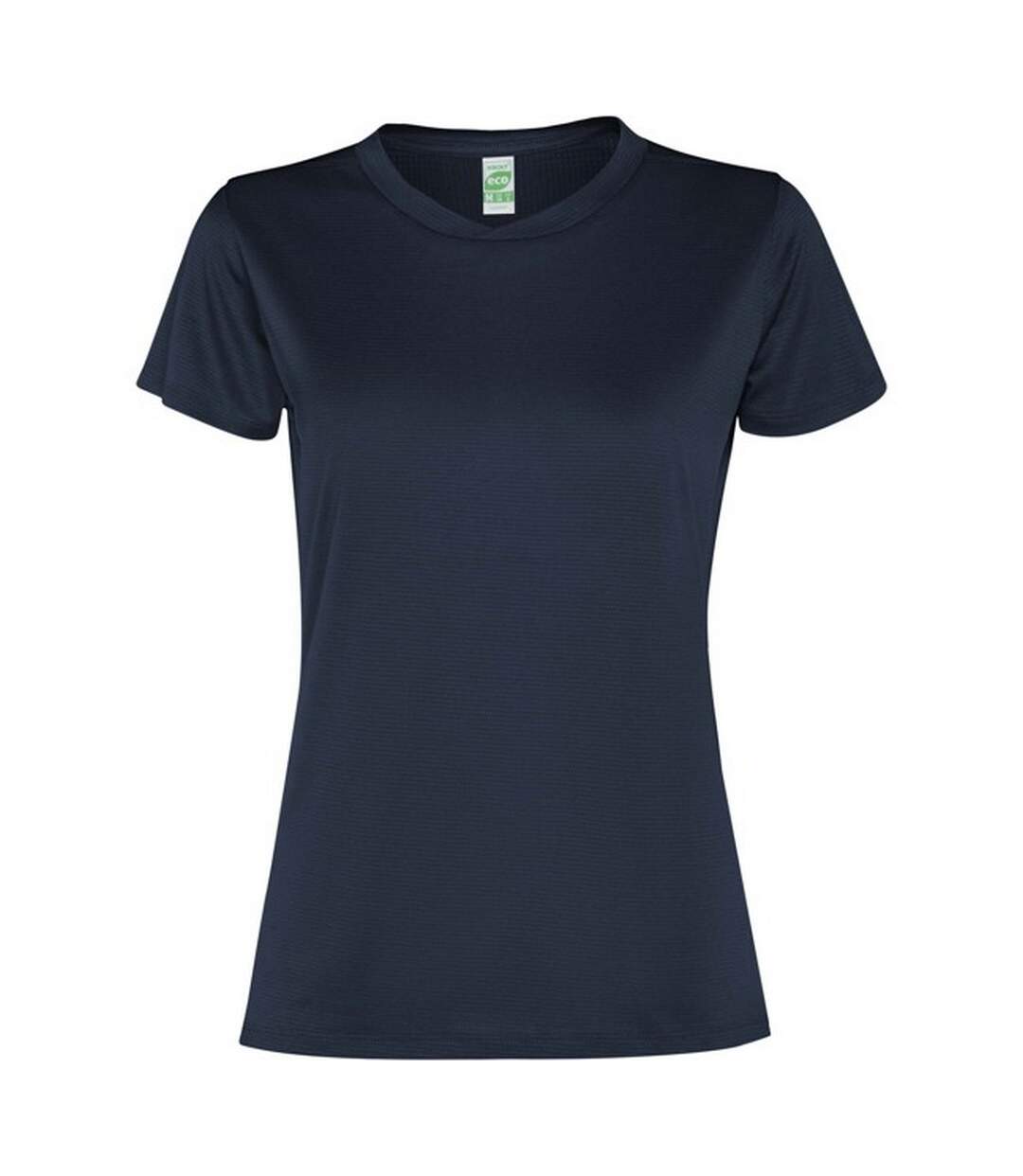 T-shirt slam femme bleu marine Roly-1