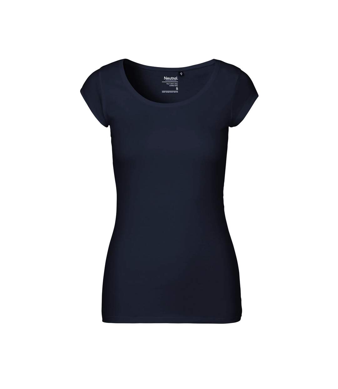 T-shirt Femme Bleu Marine Neutral-1