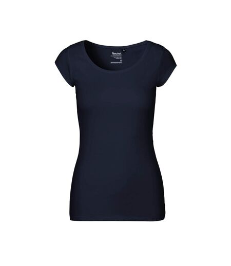 T-shirt Femme Bleu Marine Neutral