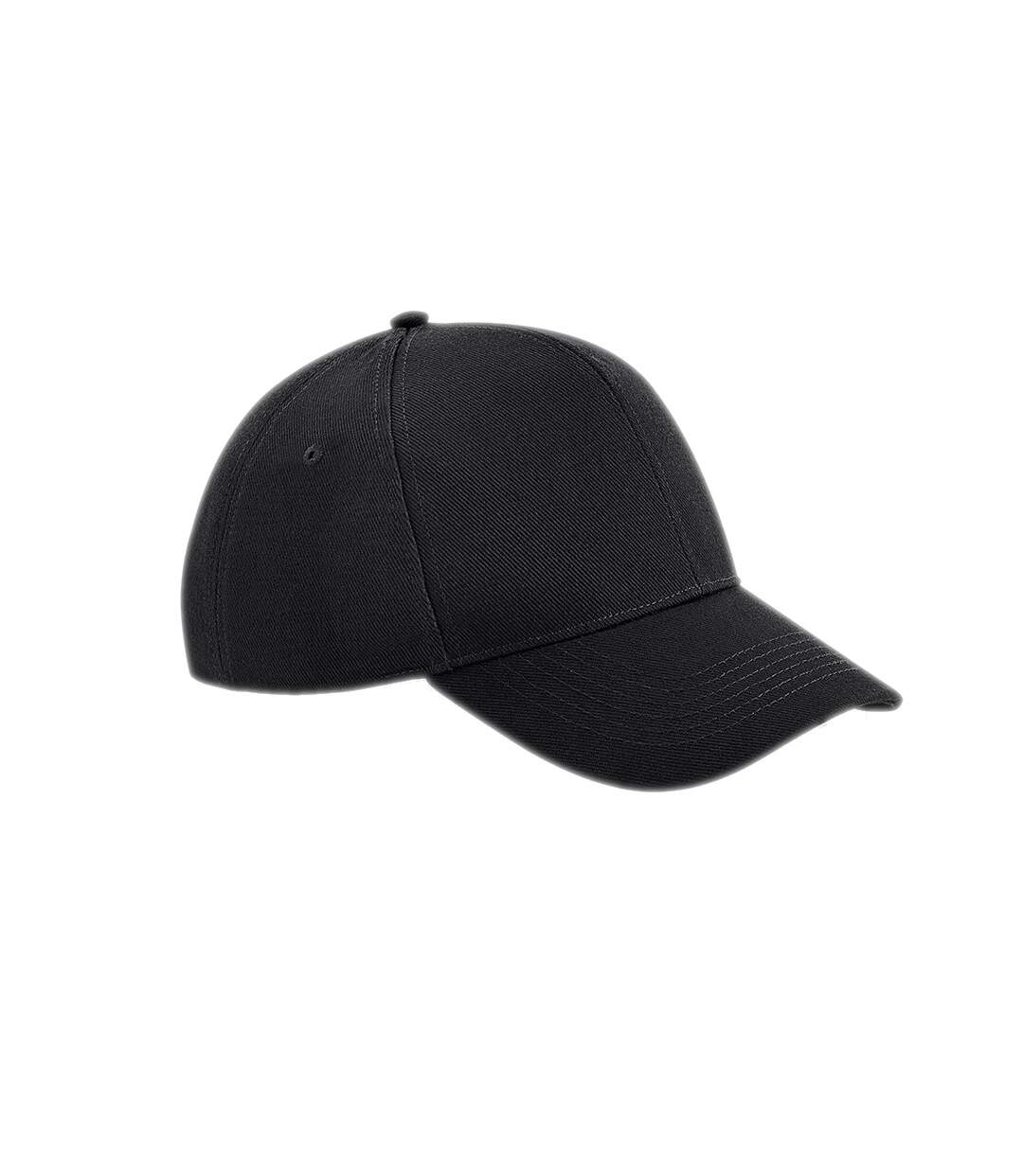 Casquette ultimate unisexe noir Beechfield-1