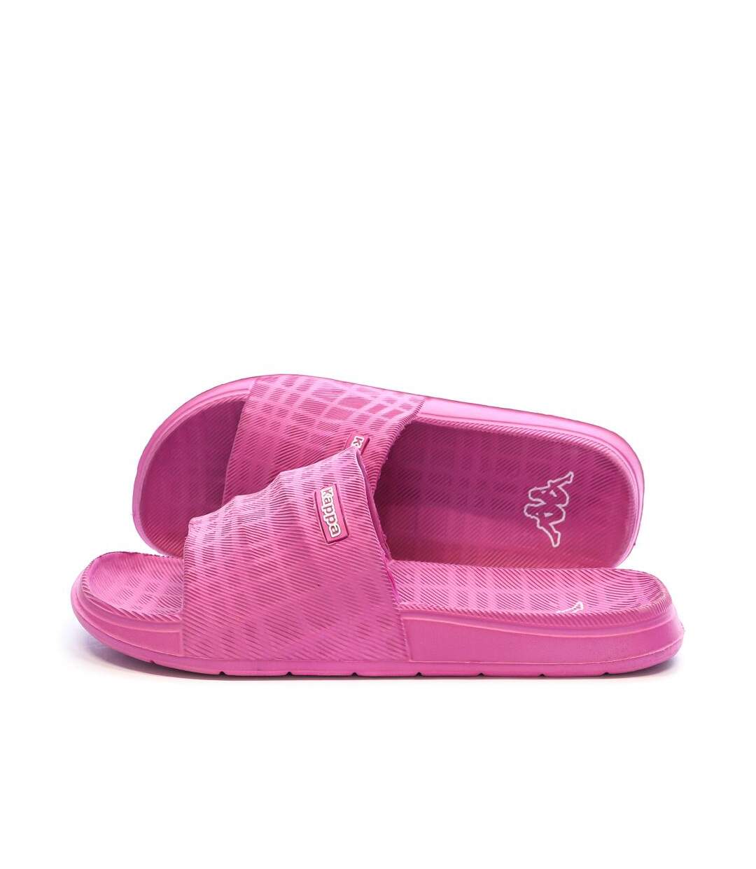 Claquettes rose femme kappa klint-4