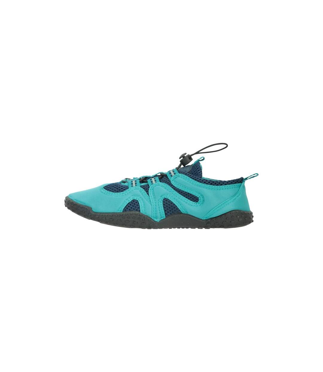 Womens/ladies adjustable water shoes teal Mountain Warehouse-3
