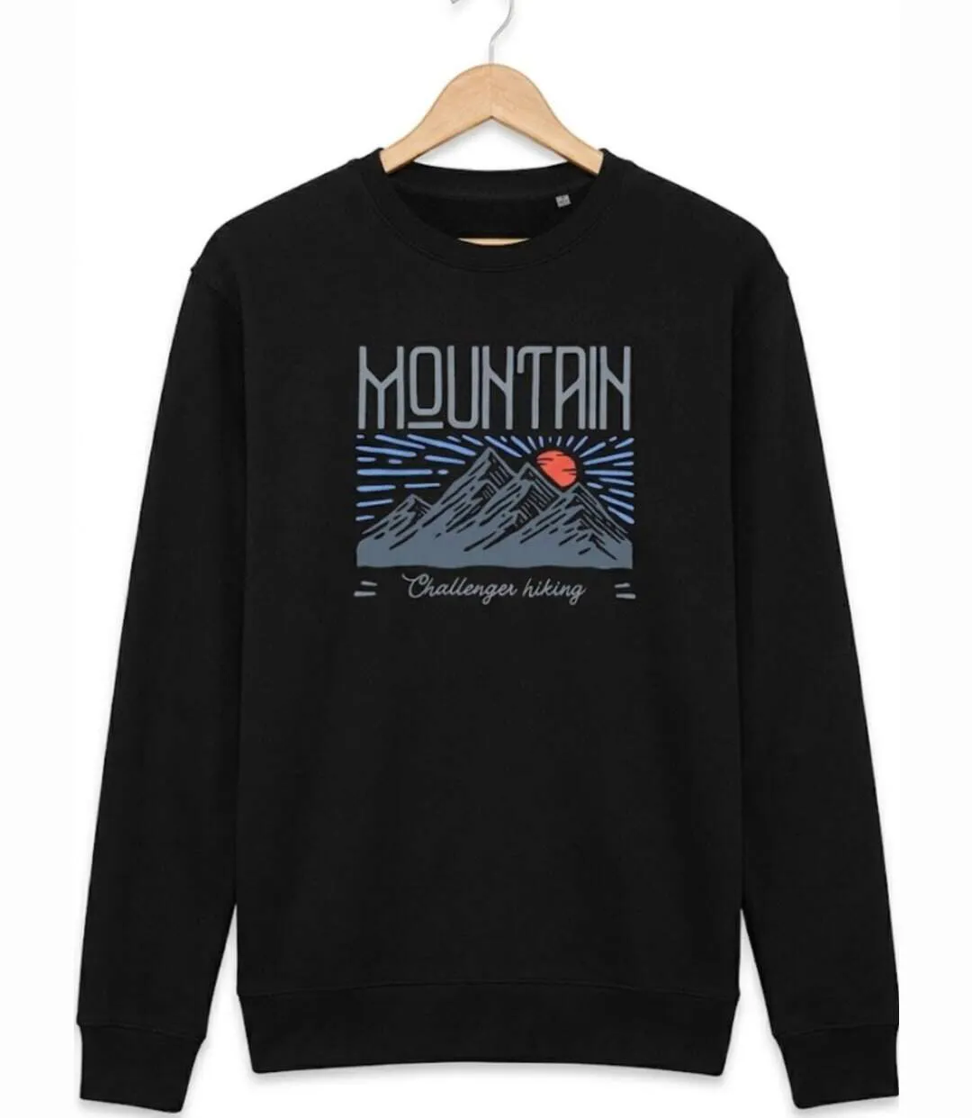 CHALLENGER PARK2 — Sweat imprimé noir : l'alliance parfaite du style et du confort-4
