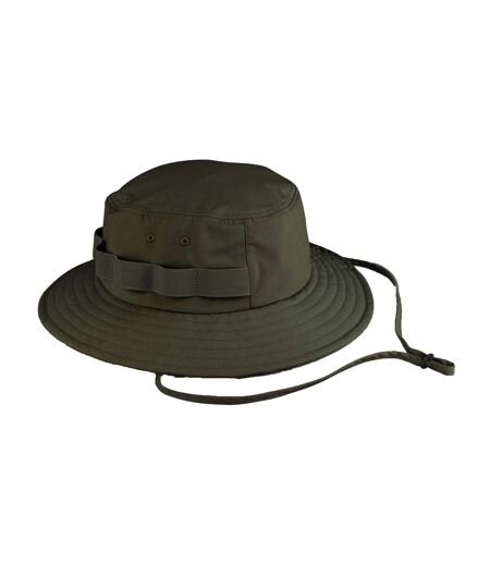 Unisex Adult Adventure Outdoor Sun Hat Military Green Beechfield
