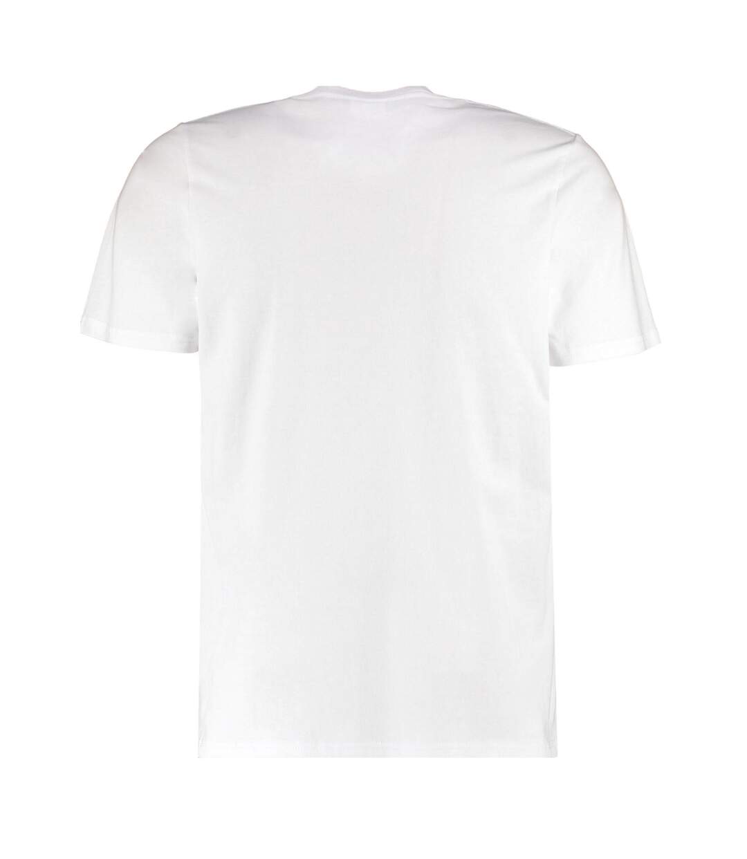 T-shirt fashion fit homme blanc Kustom Kit