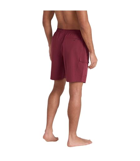 Short De Bain Reeva Homme Bordeaux Animal