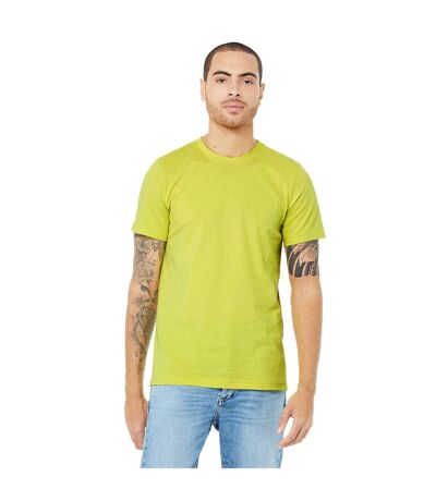 Canvas T-shirt Jersey Hommes Jaune Vert Bella + Canvas