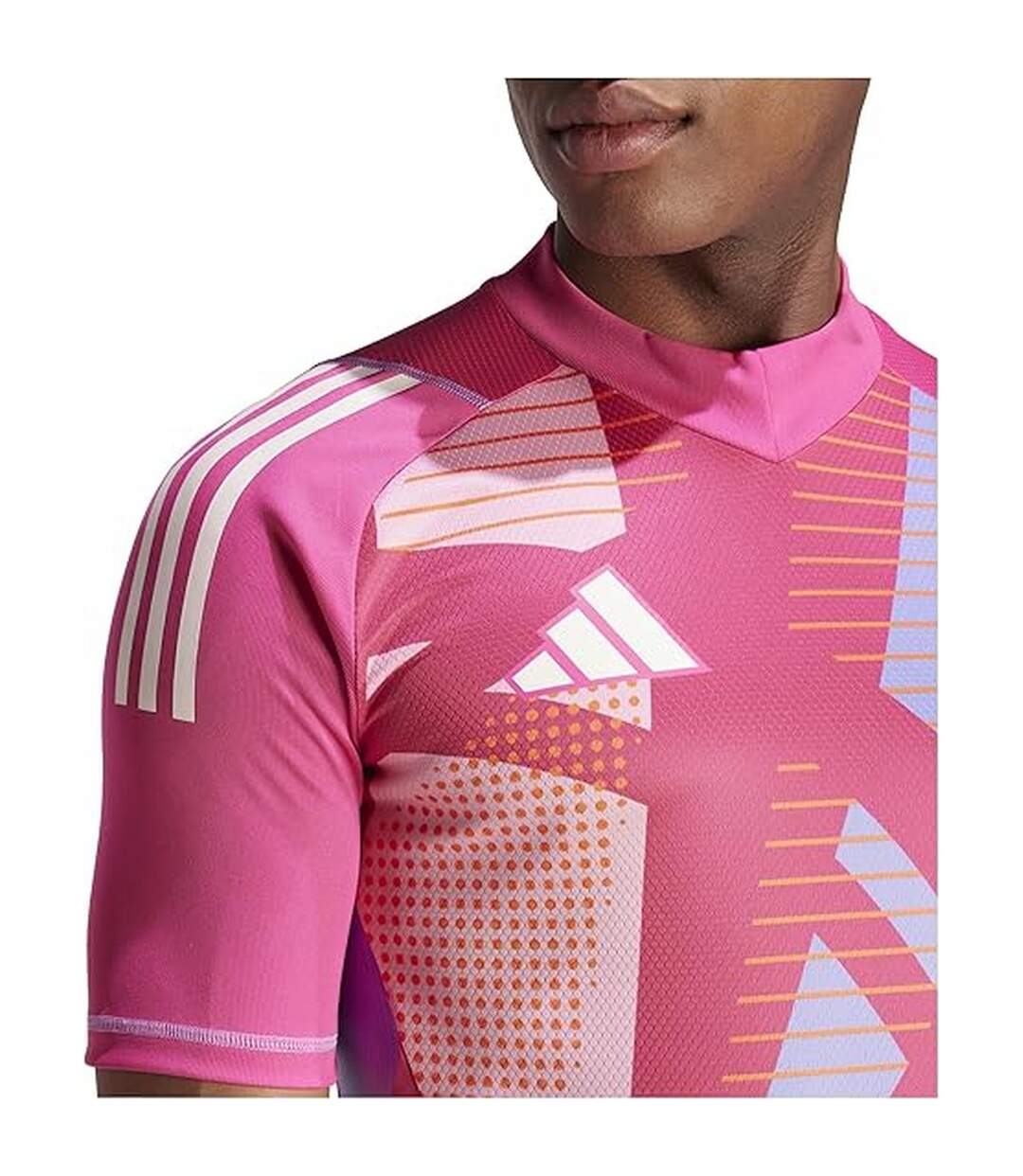 T-shirt Tiro Pro Femme Magenta Adidas-4