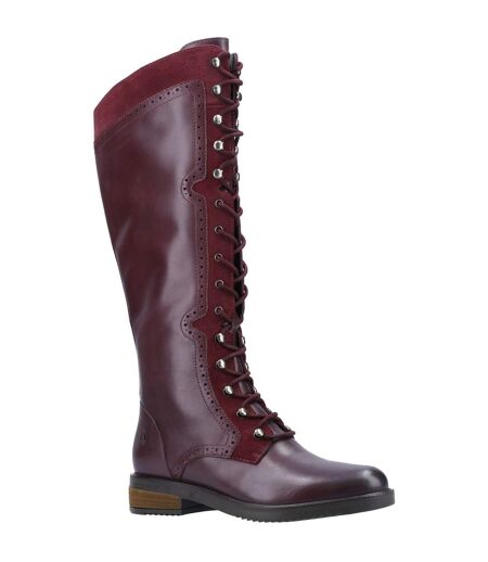 Bottes Rudy Femme Bordeaux Hush Puppies