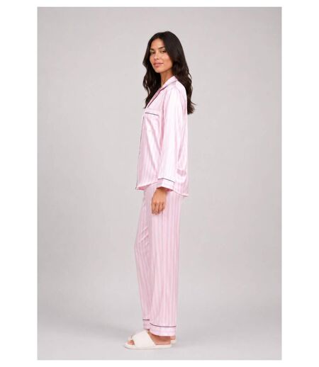 Pyjama fluide en satin