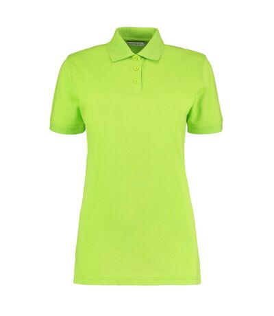 Kustom Kit Ladies Klassic Superwash Short Sleeve Polo Shirt (Lime)
