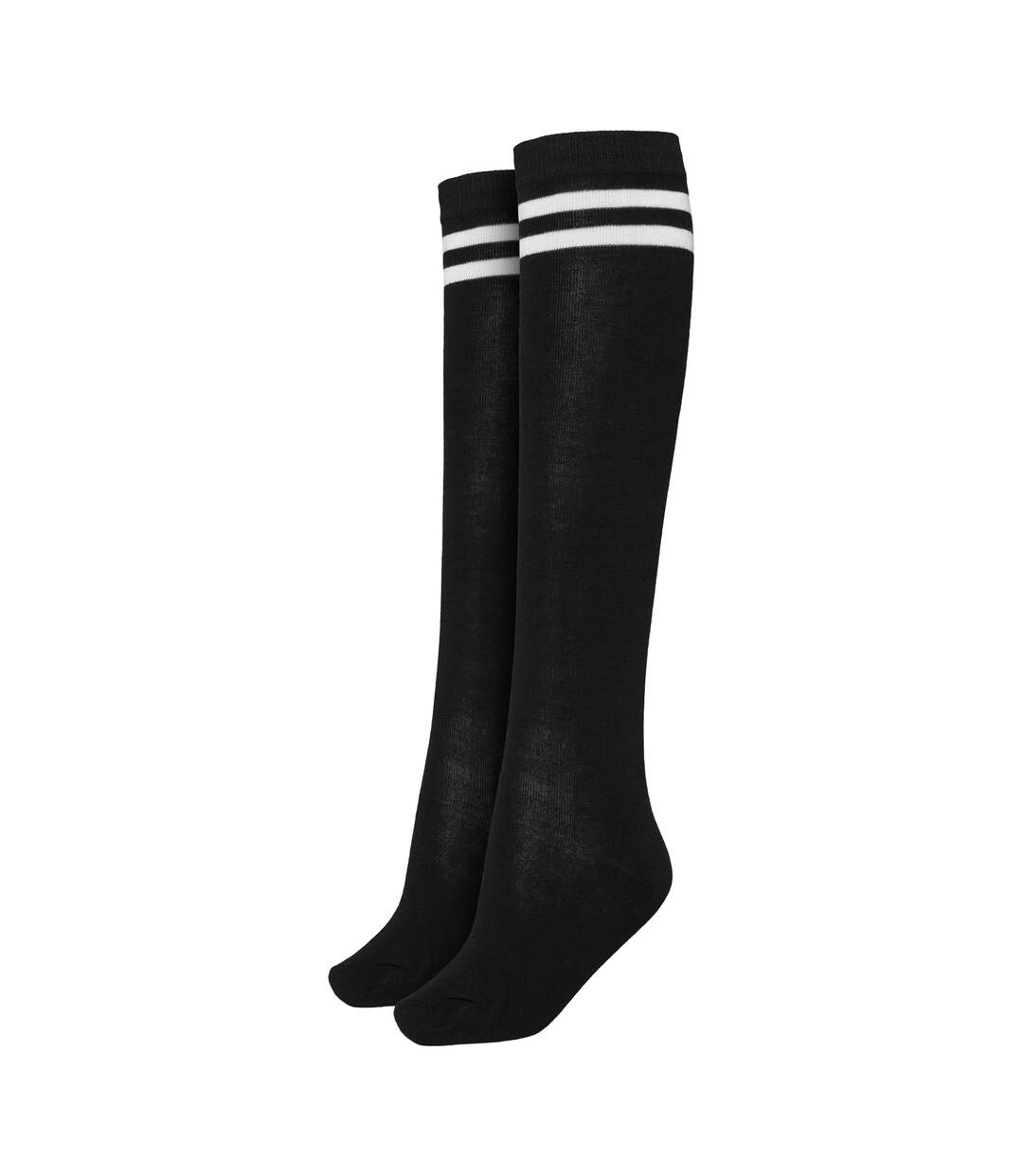 Chaussettes College Femme Noir Blanc Urban Classics-1