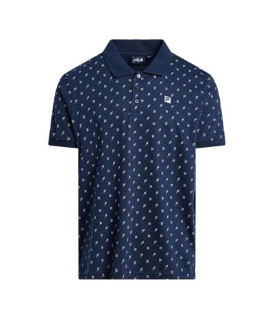 Polo marine homme fila hart faded - l