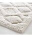 Tapis de Bain Jacquard Nemesis 50x80cm Blanc-2
