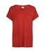 Womens/ladies kabra relaxed fit t-shirt burnt sienna Trespass-1