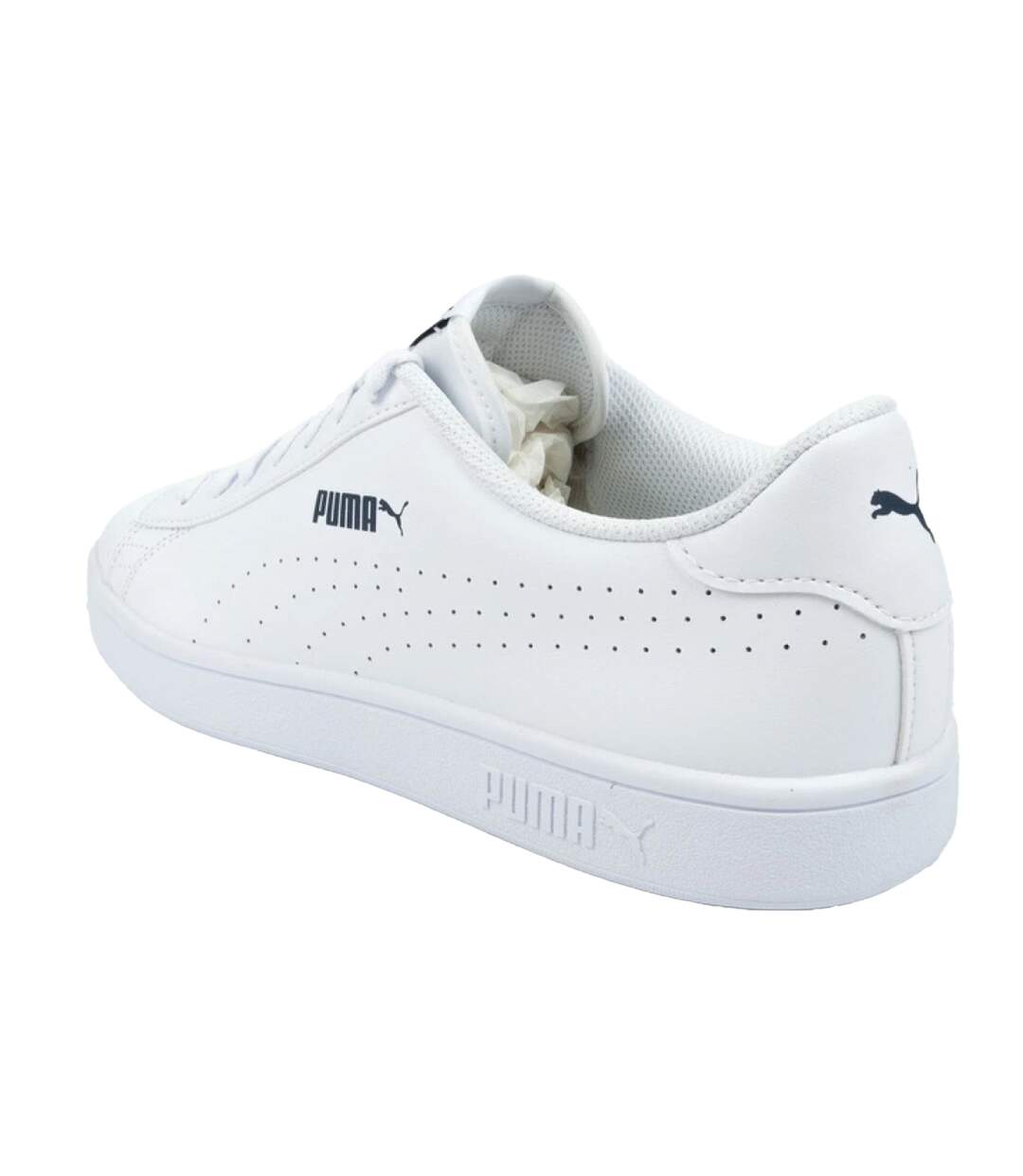 Baskets Smash V2 Femme Blanc Puma-2