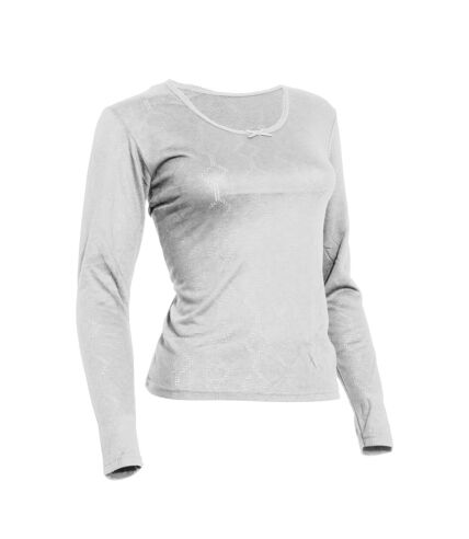 T-shirt thermique à manches longues femme blanc Floso