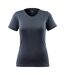 Womens/ladies Crossover Nice T-shirt Dark Navy Mascot-1