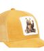 Casquette trucker avec filet en velours Bear Honey Hunter Hatfield-4