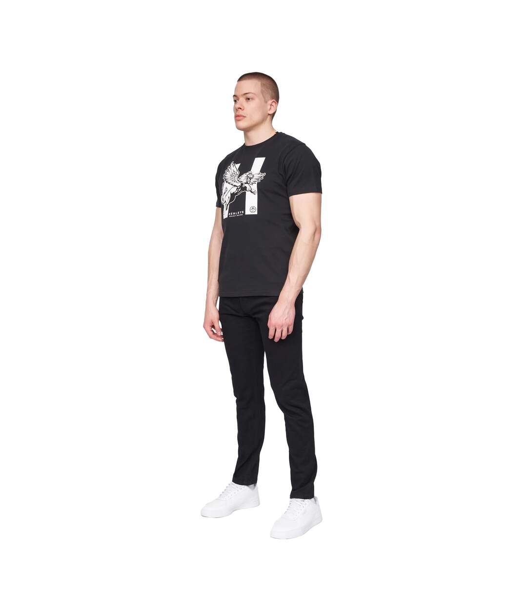 Jean Mayhen Homme Noir Henleys-1