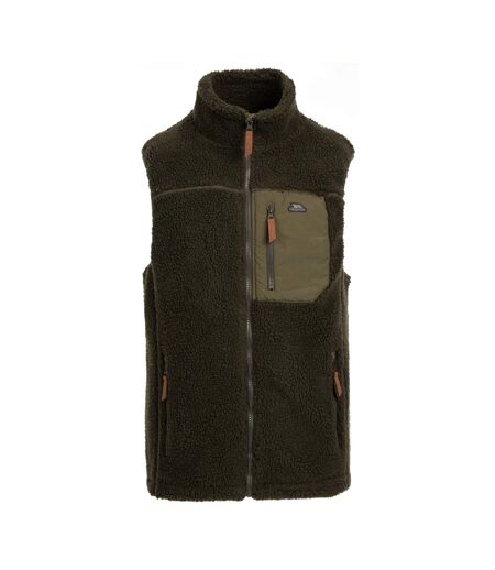 Trespass Mens Buckless Fleece Vest (Ivy)