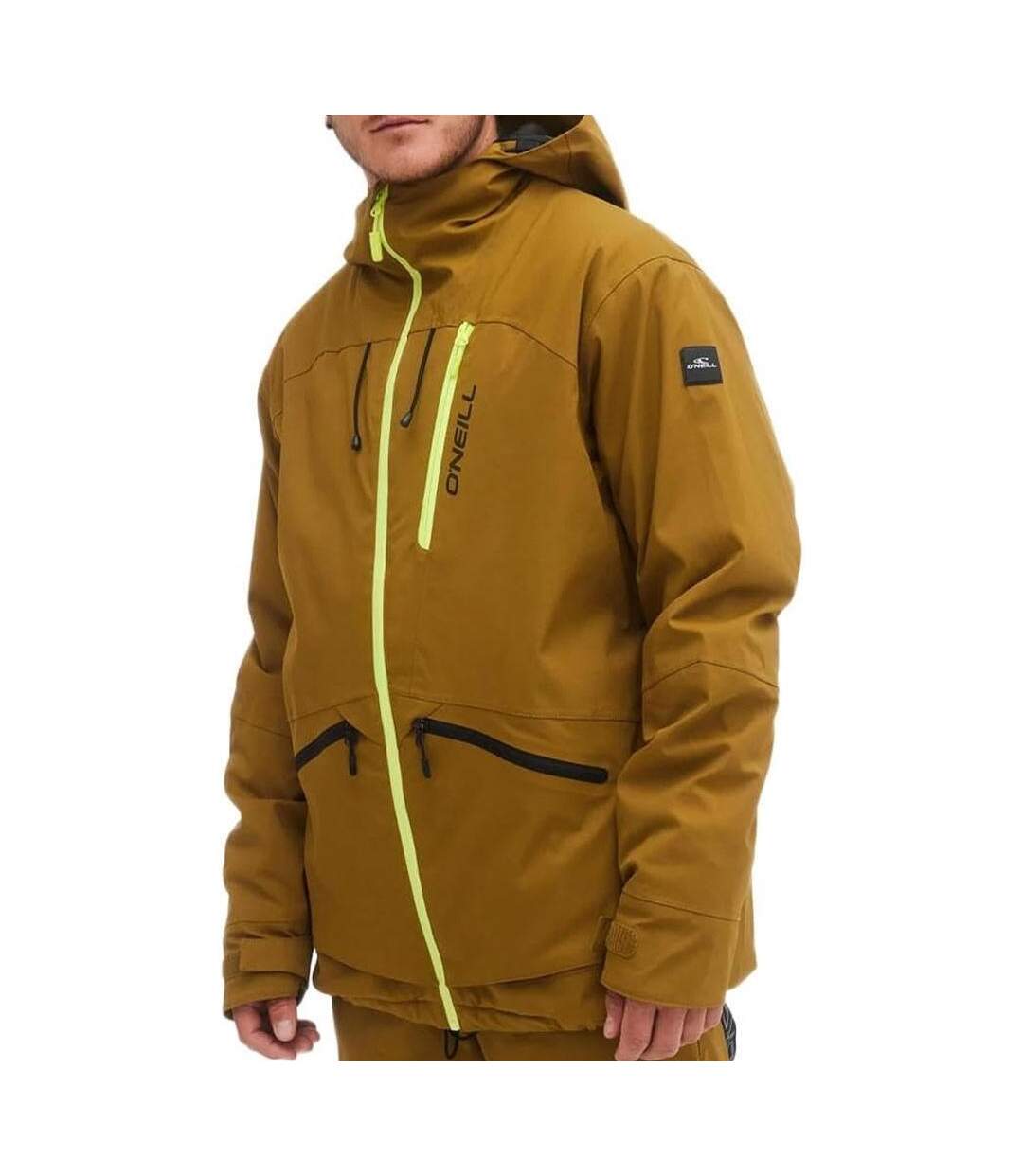 Manteau de ski marron homme o'neill total disorder-1