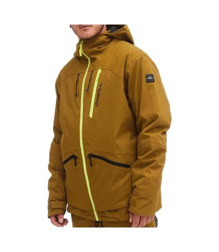 Manteau de ski marron homme o'neill total disorder