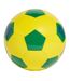 Ballon De Foot Motif/style Brésil Taille 4 Jaune Bleu Vert Adidas-2
