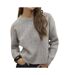 Pull Gris Femme Vero Moda Ranus - L