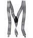 Gray Stylish Suspenders