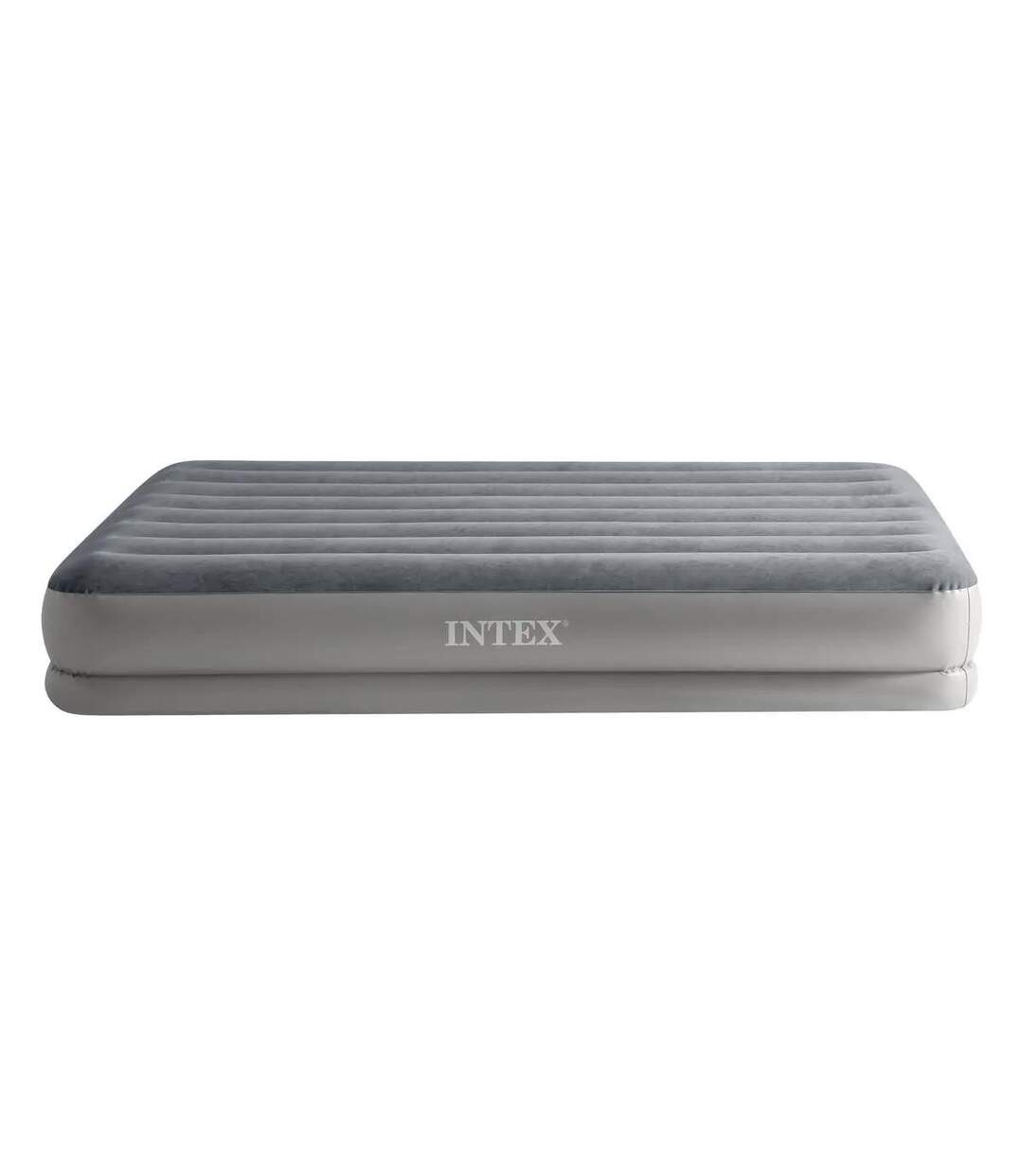 Matelas Gonflable 2 Places Électrique Flex 203cm Gris-2