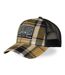 Casquette baseball  à carreaux avec filet et patch Carrreaux11 Vondutch-1