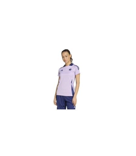 Maillot Motif/style France Ffr Performance Femme Violet Prune Adidas