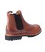 Cotswold Mens Siddington Commando Elasticated Leather Dress Boot (Brown) - UTFS6766-2