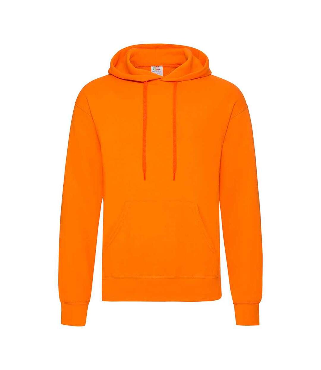 Sweat À Capuche Classic Adulte Orange Fruit Of The Loom-1