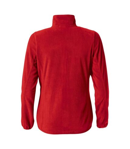 Clique Womens/Ladies Basic Microfleece Jacket (Red) - UTUB290