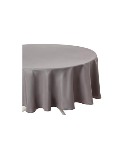 Nappe Antitache Ronde 180cm Gris