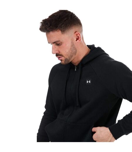 Veste à capuche rival homme noir Under Armour