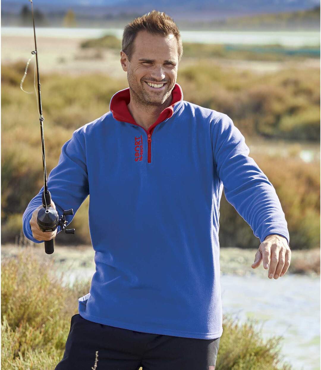 Set van 2 outdoor sweaters van microfleece-2