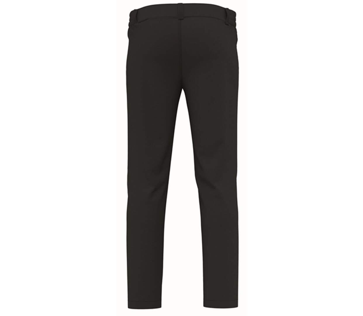 Pantalon de travail sans poches - Unisexe - WK706 - noir-3