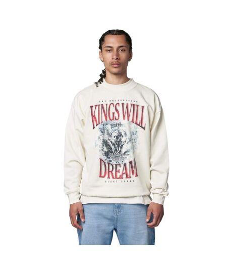 Mens Studio Snake Eyes Crew Neck Sweatshirt White Kings Will Dream