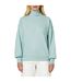 Mens Turtle Neck Relaxed Fit Long-sleeved Sweatshirt Sea Green Reebok-4