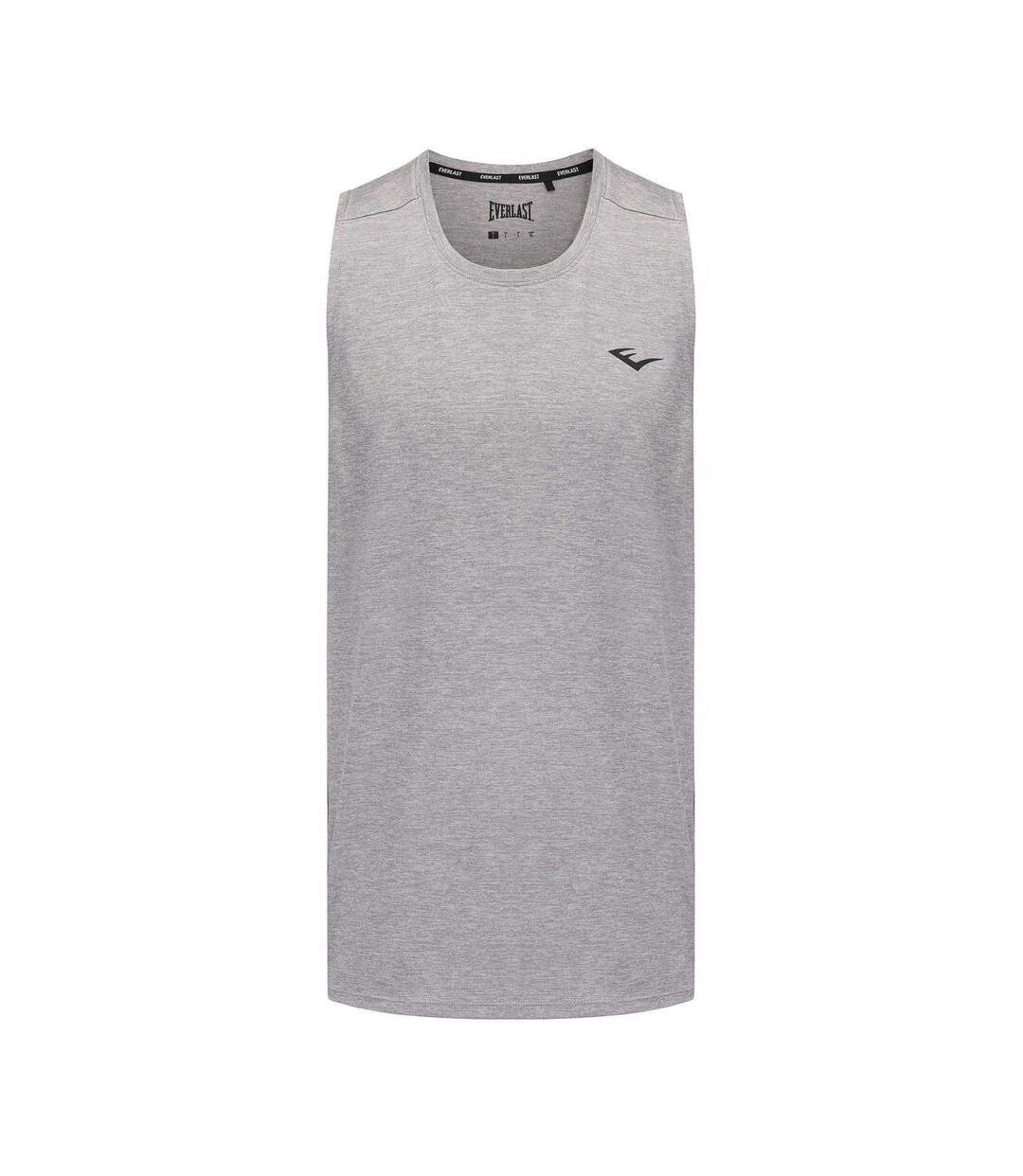 Mens Flex Vest Top Grey Marl Everlast-1