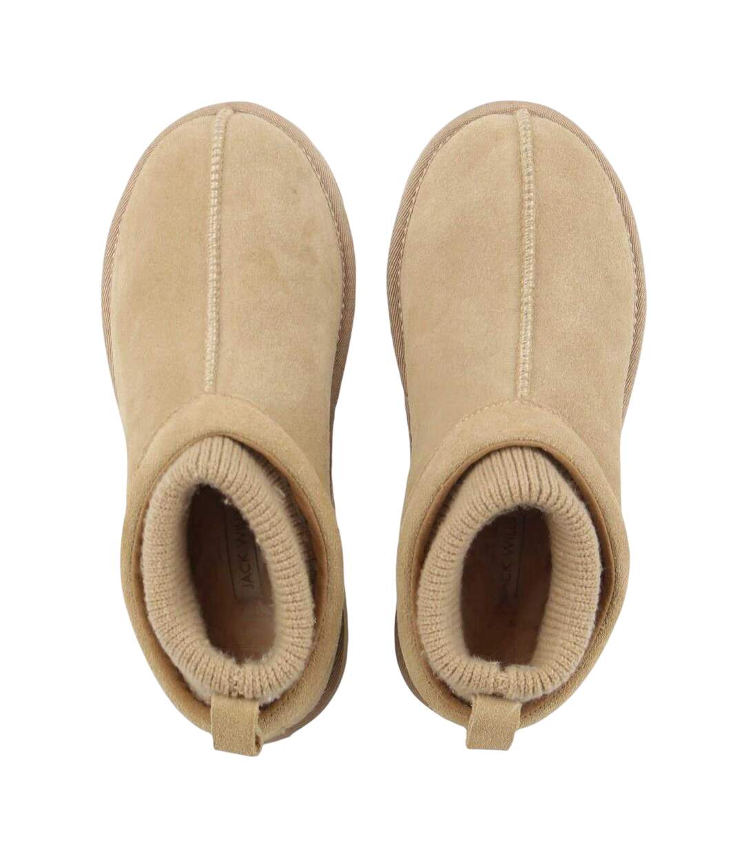 Chaussons Chaussettes Femme Beige Jack Wills-3