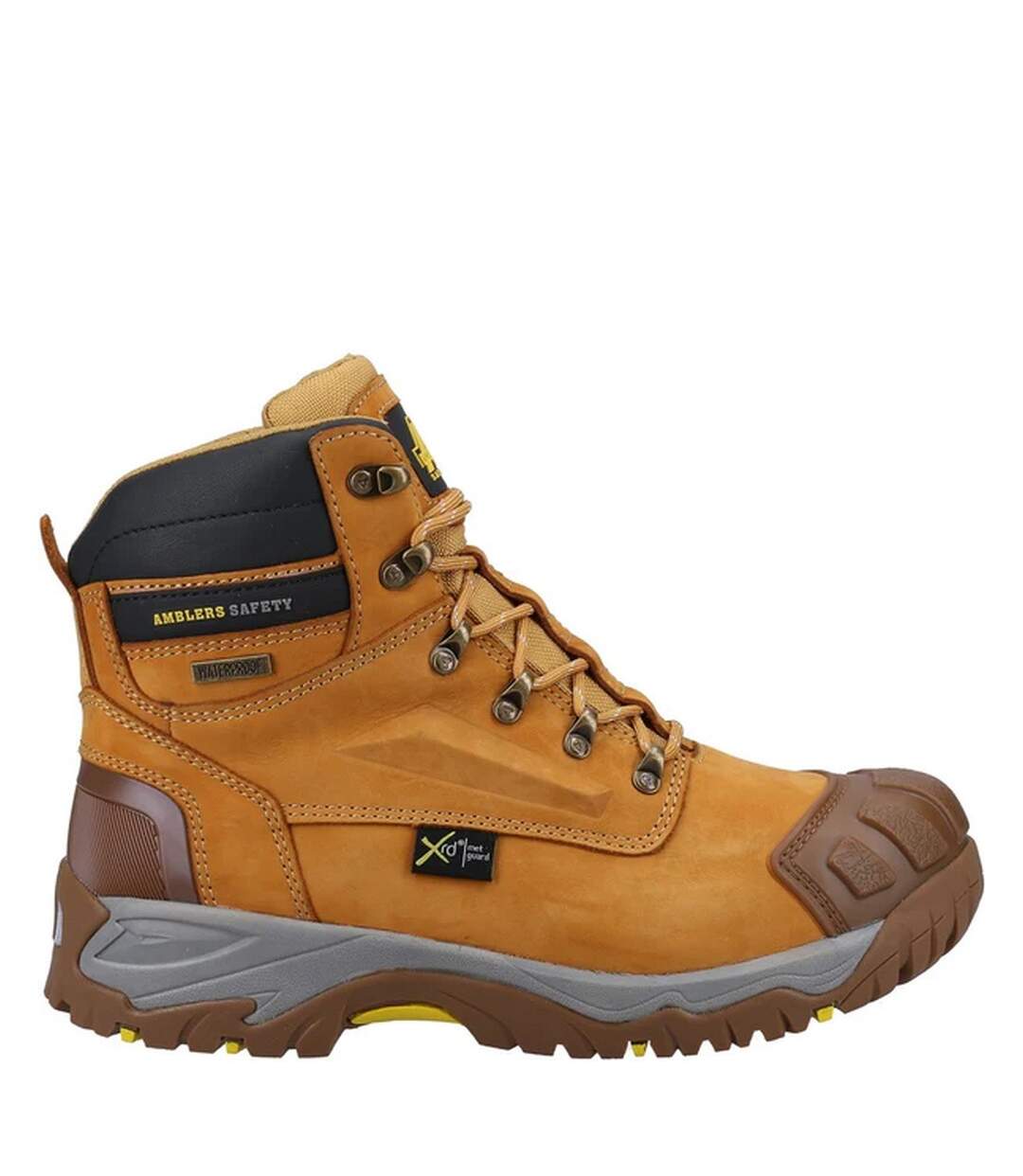 Bottines de sécurité fs986 homme jaune Amblers-2