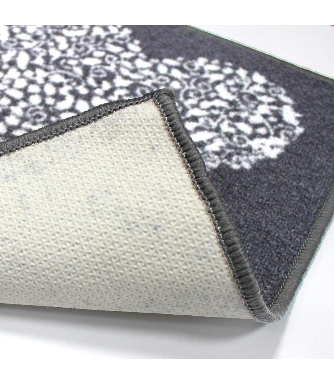 Tapis Déco Multi-Usage Mathilda 50x120cm Gris-3