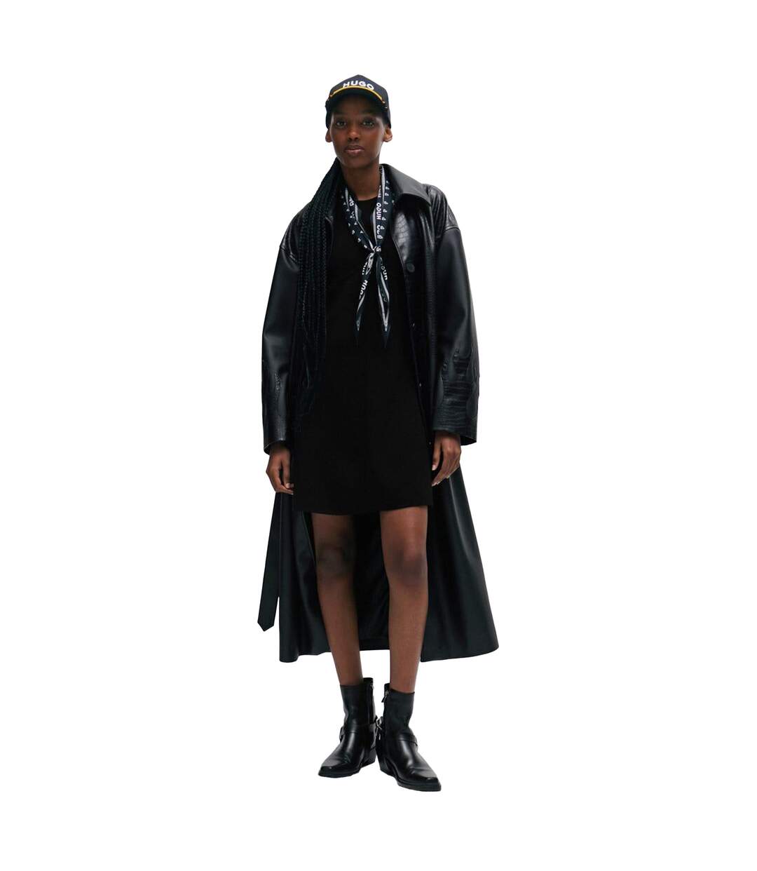 Robe sans manches sriangla femme noir Hugo-4