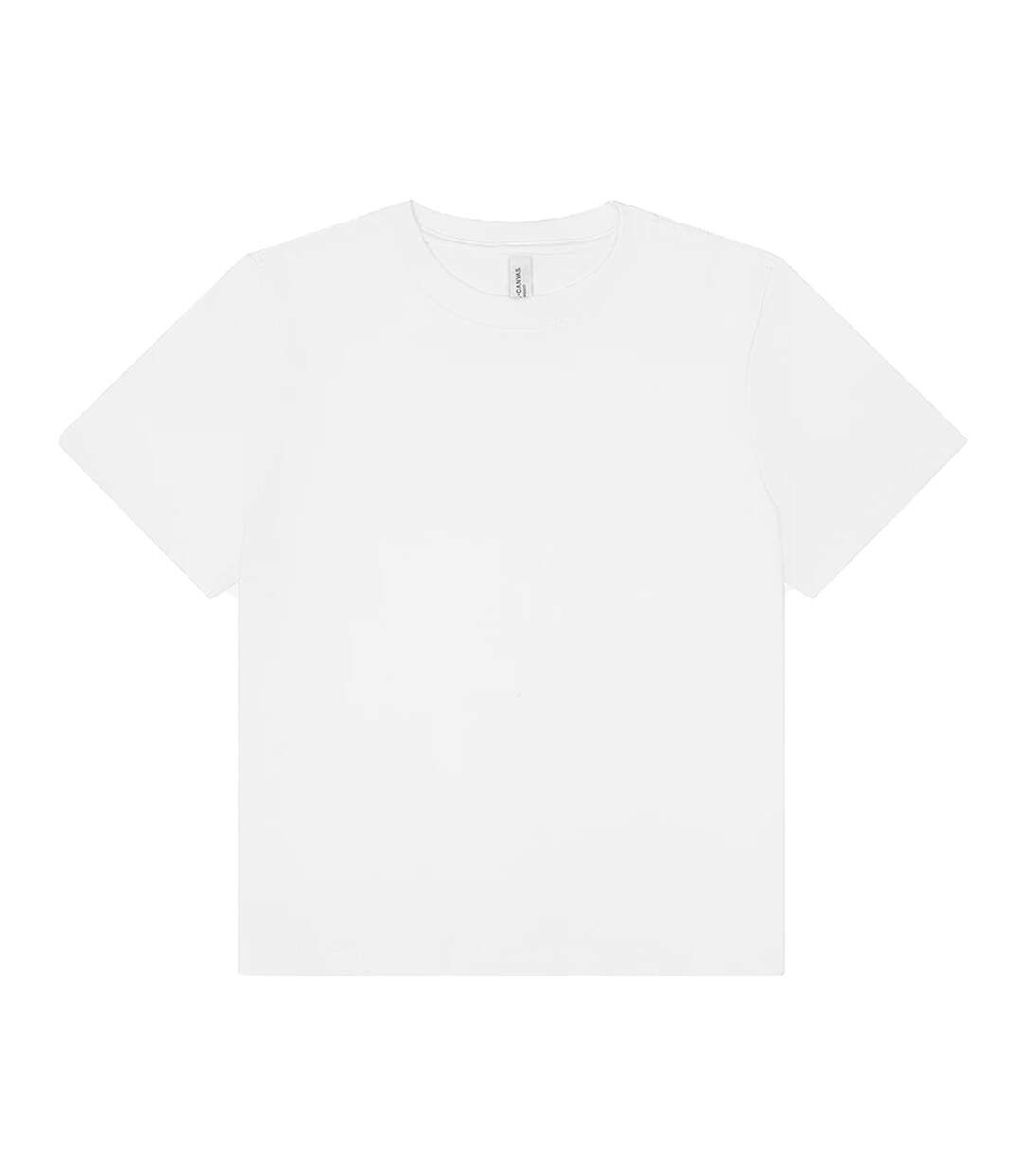 T-shirt Femme Blanc Bella + Canvas-1