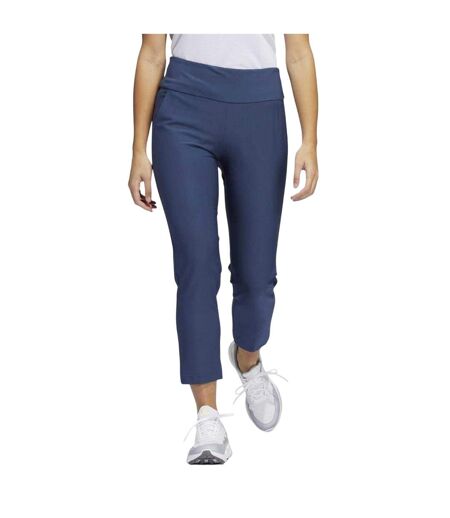 Womens/ladies Pull-on Golf Trousers Navy Adidas